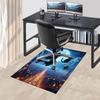 1PC Witchcraft Halloween Extra Large Non Slip Floor Carpet, Office, Family, Bedroom, Studio Large Area Rug Indoor Rugs
