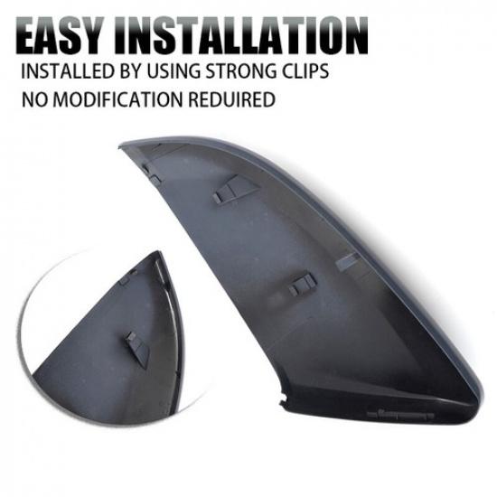 Right Passenger Side Rearview Mirror Caps Cover Trim For Honda Civic 2016-