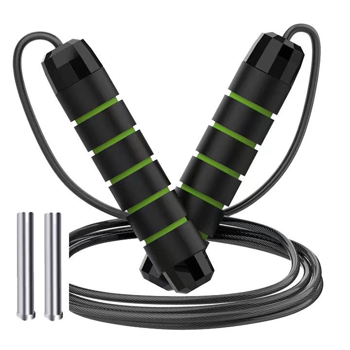 Fitness Steel Wire Weighted Skipping Rope for Speed & Training