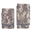 Outdoor Camping Hiking Tactical Bag Army Camo Camouflage Bag Hook Loop Belt Mobile Case Waist Back Pack Jogging Running Bag