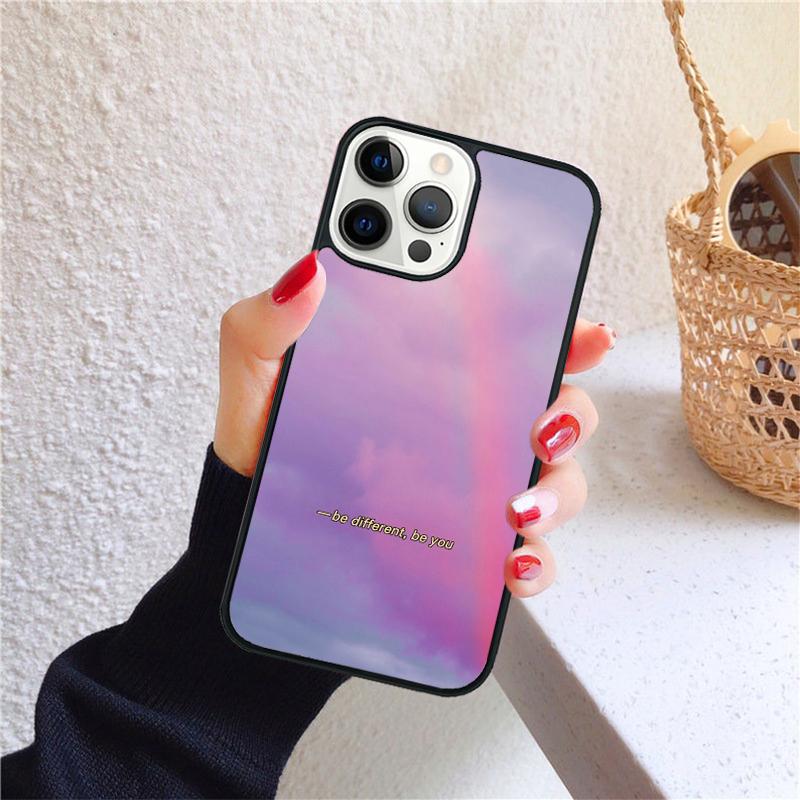 

минималистичный пастельный goodvibes сердце неоновый чехол для телефона для iPhone 17 Air 16 15 14 12 13 Pro Max Plus Fundas iPhone 14plus
