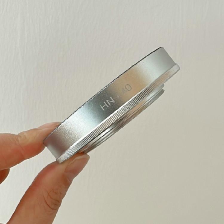 HN40 Kamera-Objektivhaube Silber Reflektierende Schutzoberflächen für Z DX 16-50mm Perfekt für Reisefotografie