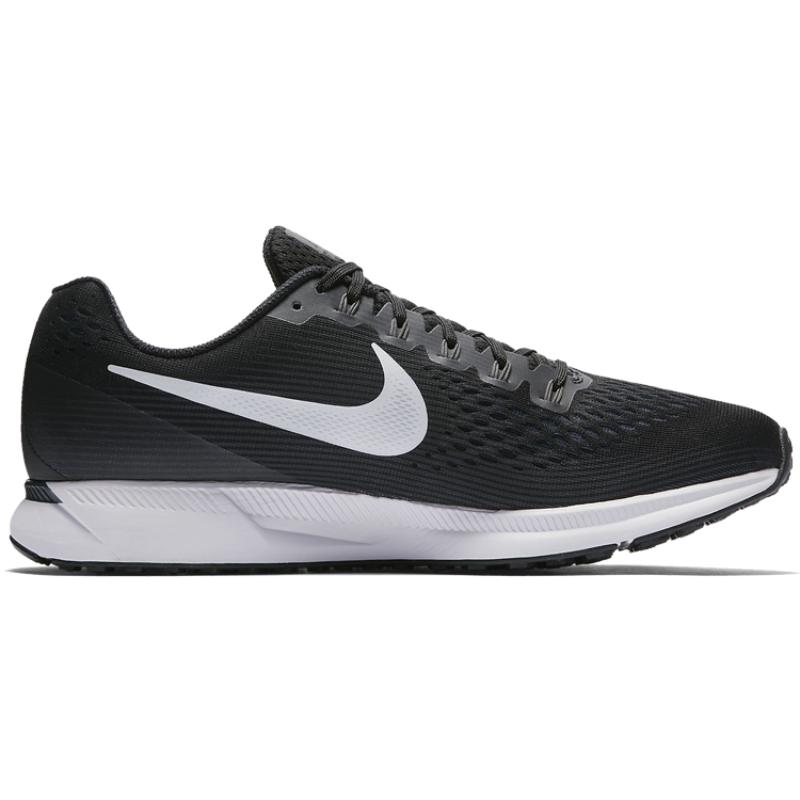 Nike Air Zoom Pegasus 34 Μαύρο Λευκό Σκούρο Γκρι Αθλητικά Παπούτσια 880555-001