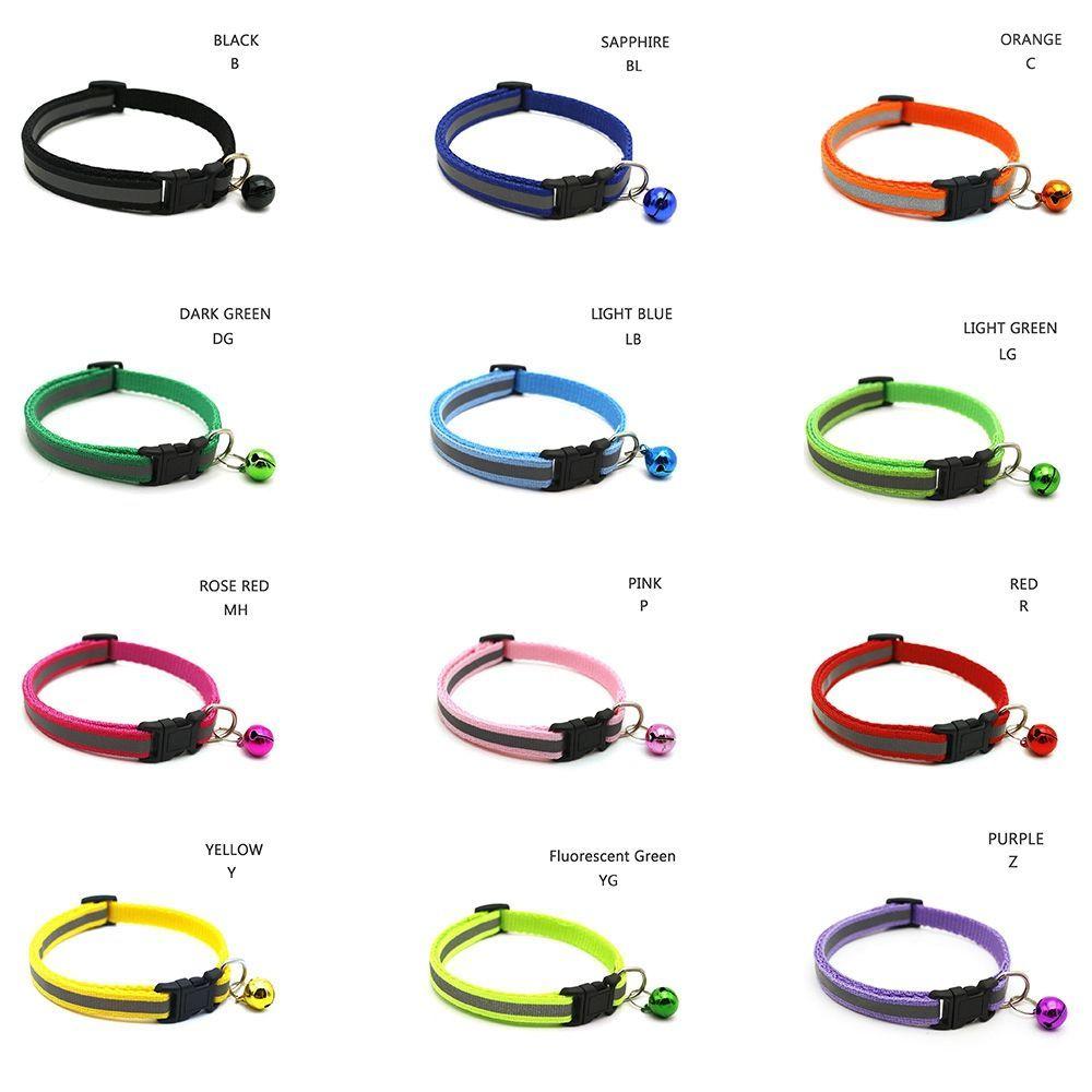 Soft Flashing Light Up Night Nylon For Puppy Kitten Dog Accessories Pet Supplies Pet Collar Cat Collar Necklace