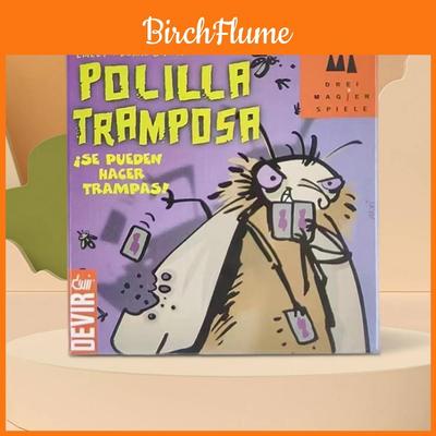 Quick Stop Tramposa Polilla Kids Party Card Game With Entertainment Features For Family Gathering