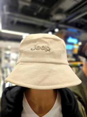 Jeep Unisex Corduroy Embroidered Logo Bucket Hat JN4GCU911