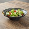 Gesimuleerd Keramisch Melamine Hoge Voet Saladeschaal Hittebestendig Dessertbord Koude Schaal Voorgerecht