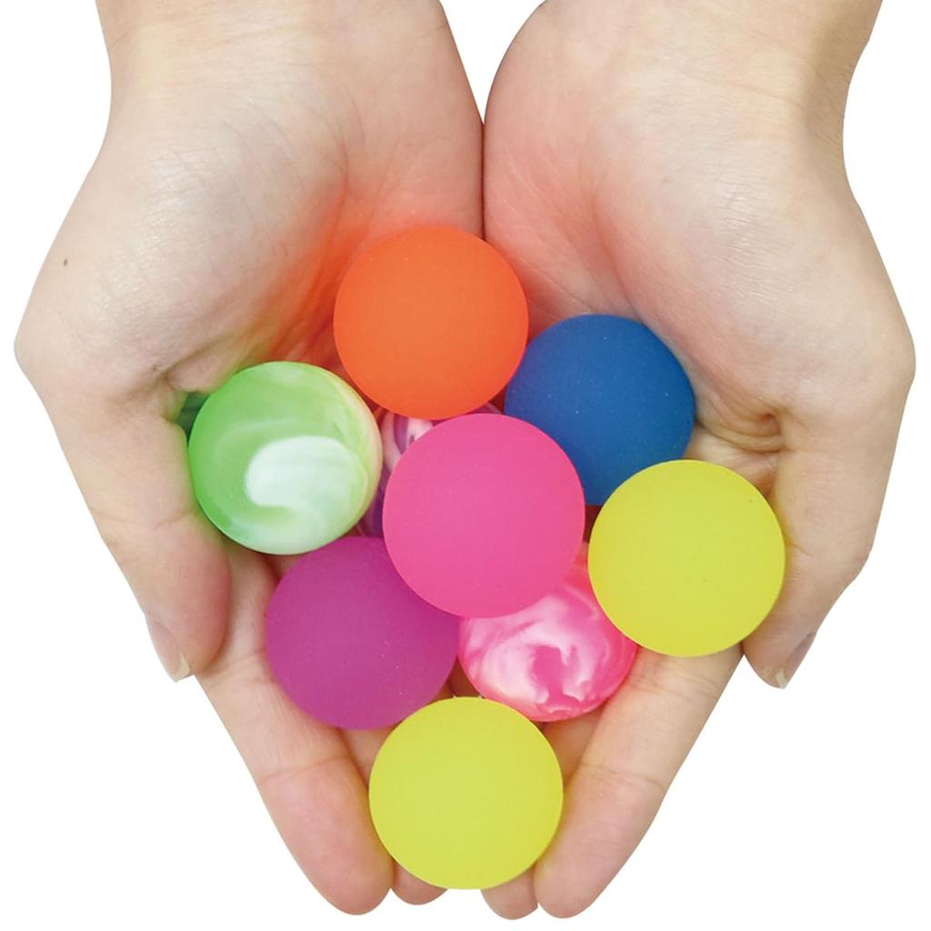 Oishi Super Bälle, Mix, 32mm, 100er Pack [Schöpfbälle, Festivalspielzeug, Festival, Jungen und Mädchen, Grundschüler, Kindertagesstätte, Kindergarten,