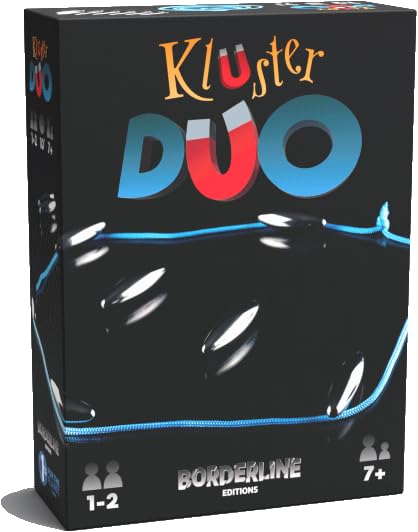 Kluster DUO Action Board Game, Official Japanese Product (1-2 Players)
