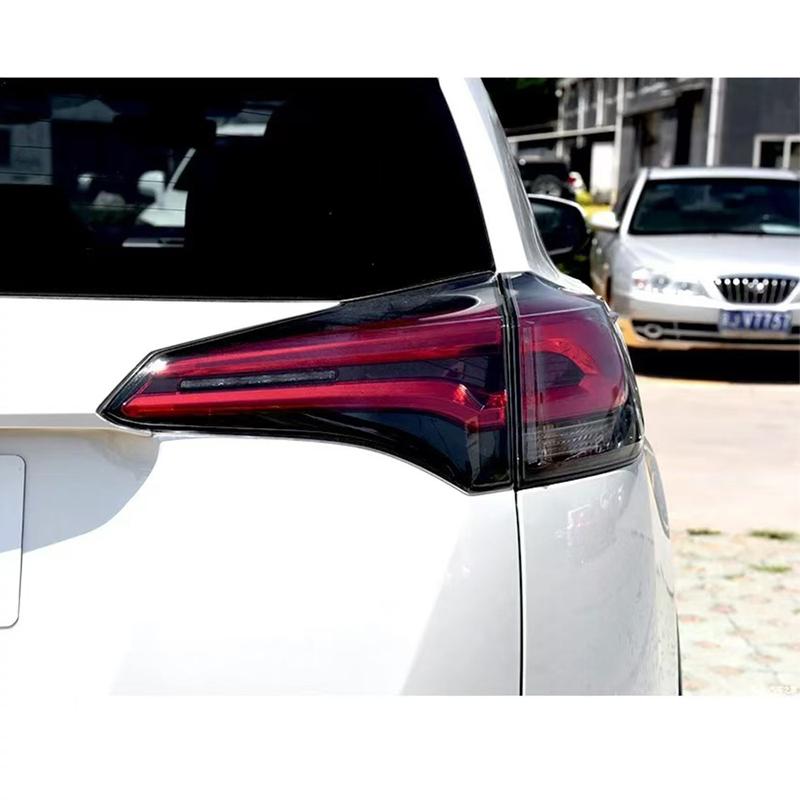 Car Taillight Cover For Toyota RAV4 2016 2017 2018 2019 Turn Signal Light Car Rear Lamp Shell Cover Accessories