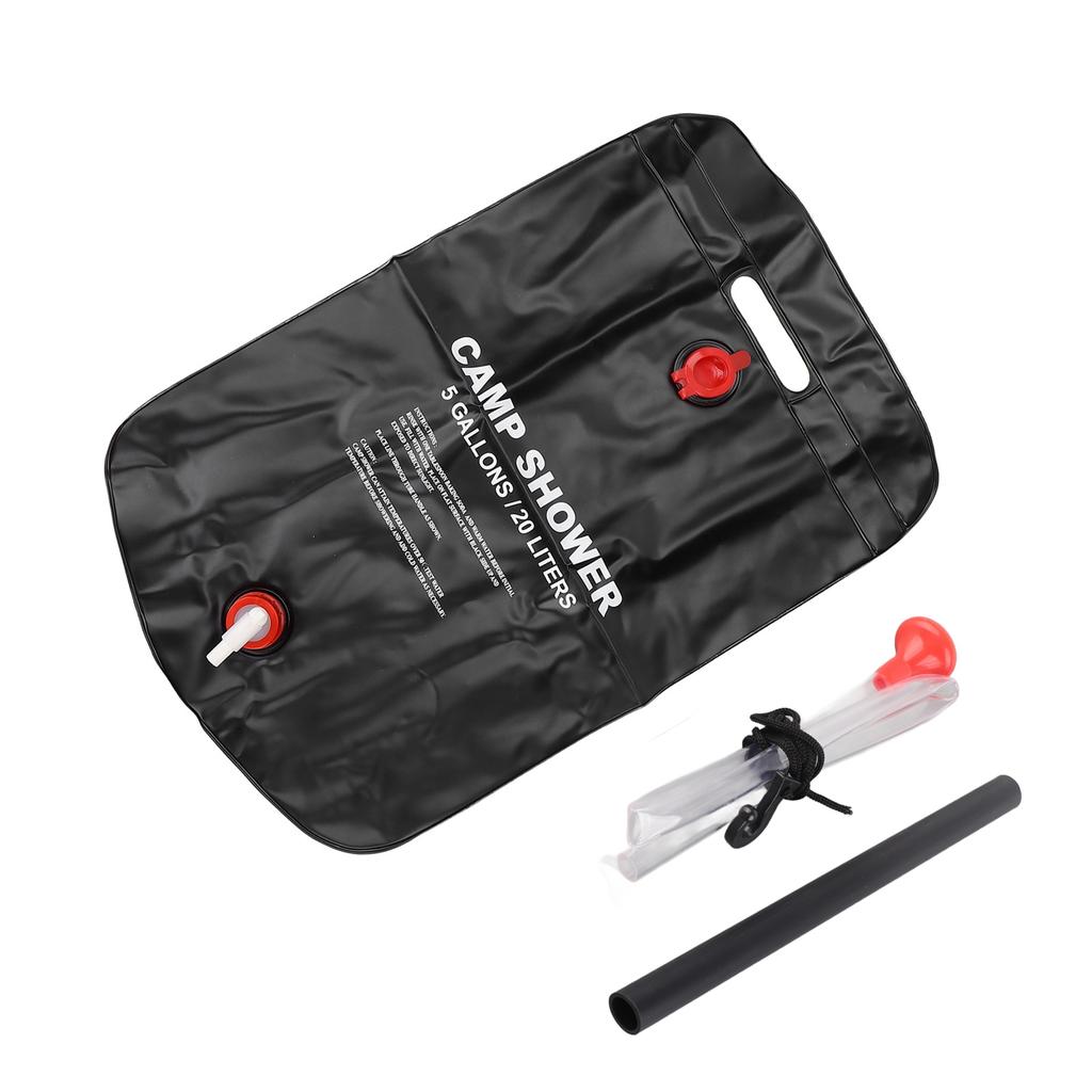 Solar Heating Camping Shower Bag Portable Camp Shower Bag PVC Climbing Summer Shower