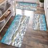 1PC Beach Kitchen Rugs Non-Slip Home Door Mats Pop design Bathroom Rugs Bath Mat Carpet for Home Sink Laundry Decor