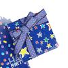43x300cm Gift Wrapping Paper Blue Plaid Birthday Valentines Day Bouquet Packaging Paper Wedding Baby Shower DIY Decoration Paper
