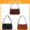 Style Small Shoulder Bag Pu Material Retro Crossbody With Zipper Closure For Casual Outings
