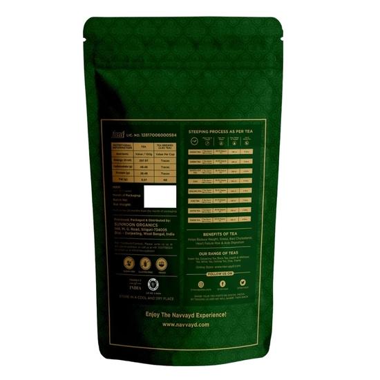 Navvayd Chai de aur (1 kg), Assam Chaipatti & Darjeeling Leaf, ceai negru cu pudră Chai puternică