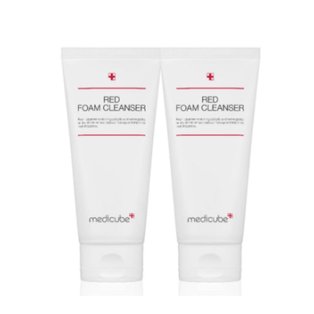 Medicube Red Acne Очищающая пенка 120 мл × 2 Очищающее средство для лица для проблемной кожи