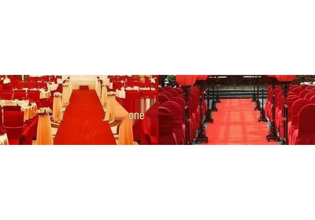 Thickened Wedding Red Carpet for Store Openings & Entrances