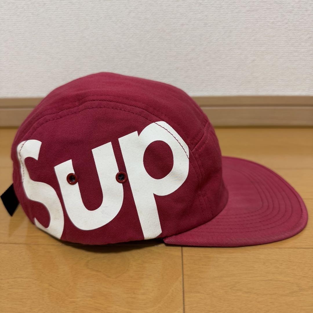 

[USED] Supreme Sup Camp Cap Red 13aw