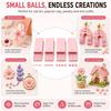 Nail Art 3D Bead Roller Easy Clean Clay Gel Ball Maker Tool for DIY Gel Flower Nail Decoration Manicure Beginners