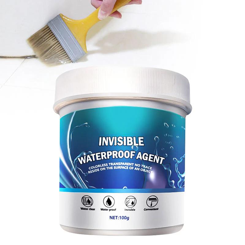 100g Transparent Waterproof Sealant Adhesive for Exterior Walls Leak Proof Coating Bathroom Floor Crack Sealing Mold-Proof