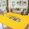 Green Bay Packers Design Crystal Velvet Rug Soft Decorative Mat for Bedroom Entrance