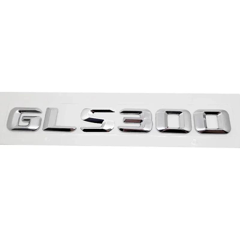 Car Rear Sticker Alphabet Trunk Badge Decal Exterior for Mercedes Benz GLS200 GLS250 GLS260 GLS300 GLS320 GLS350 Accessories