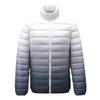 Nouvel Hiver Veste en Duvet à Manches Longues pour Homme Décontractée Ample Version Coréenne Veste à Col Montant Homme Duvet de Canard Blanc Chaud et Froid