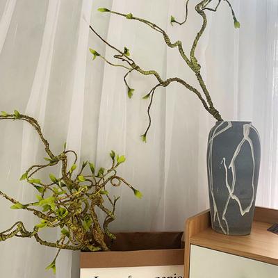 Artificial Flower No-Maintenance Long-Lasting Beauty Realistic Texture Flexible Branches Natural Zen Shape Fake Branch Home Decor
