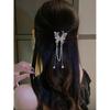 1Pcs Fashion Butterfly Tassel Openwork Pearl Hair Claws For Women Hair Accessories