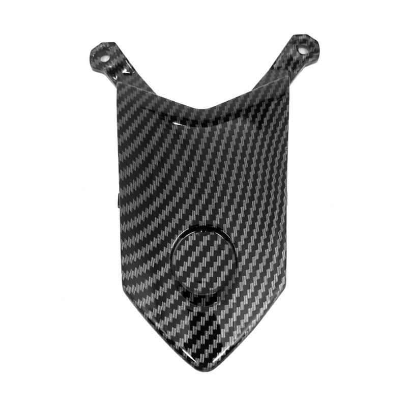 A16P-Carbon Fiber Motorcycle Rear Tail Upper Middle Fairing For  YZF R3 R25 2014- Accessories Carbon Fiber Pattern