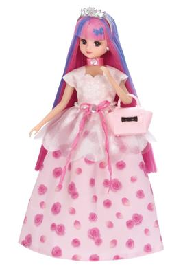 Robe Licca-chan Robe Boucles Aqua Set Lady Rose