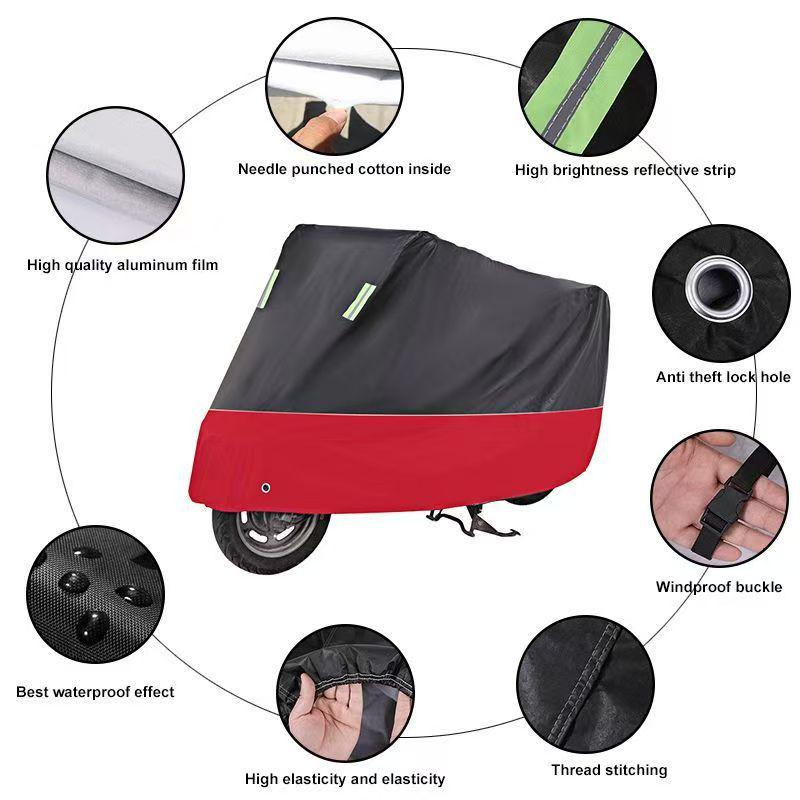 Thickened Sunproof & Rainproof Motorcycle & Electric Vehicle Cover