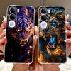 For Vivo V40 Lite 5G IDN Case V2417 Clear Cute Cat Fashion Butterfly Love Painted Soft Phone Case For Vivo V40 Lite 4G IDN Cover