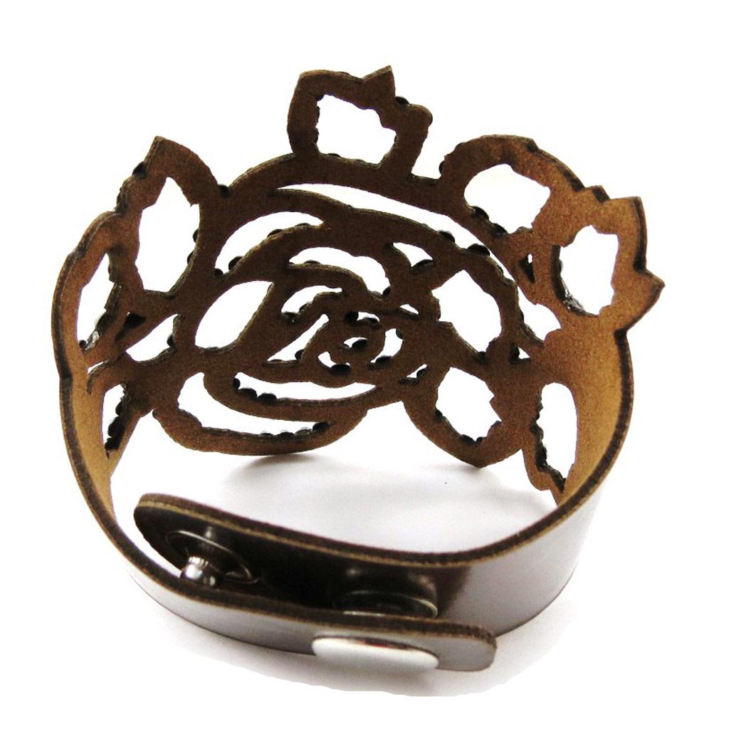 Les Trésors De Lily [J1160] - Gray 'Sissi' Designer Bracelet