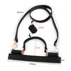 3 Pieces Woven Bag Handle Strap Easy to Install Crossbody Set Multi-Length