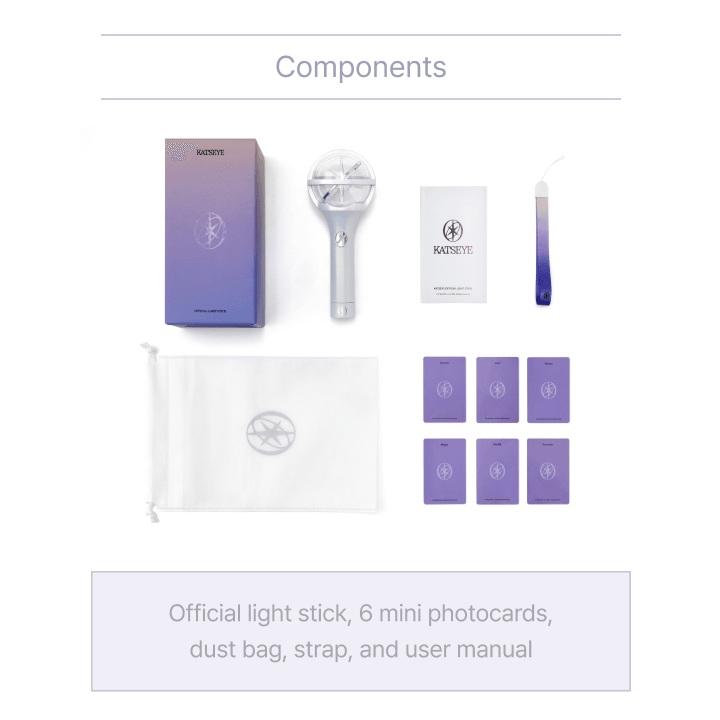 Official KATSEYE Light Stick - Global Fan Collectible with Bluetooth Sync