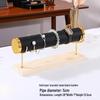 Solid Wood Suede Jewelry Rack and Bracelet Display Stand
