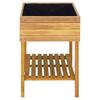 vidaXL Hochkübel 78,5 x 58,5 x 78,5 cm Massivholz Akazie