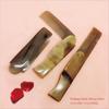 2PCS Lightweight Ox Horn Comb Pocket Prevent Hair Combs Durable Foldable Hair Brush  Hair