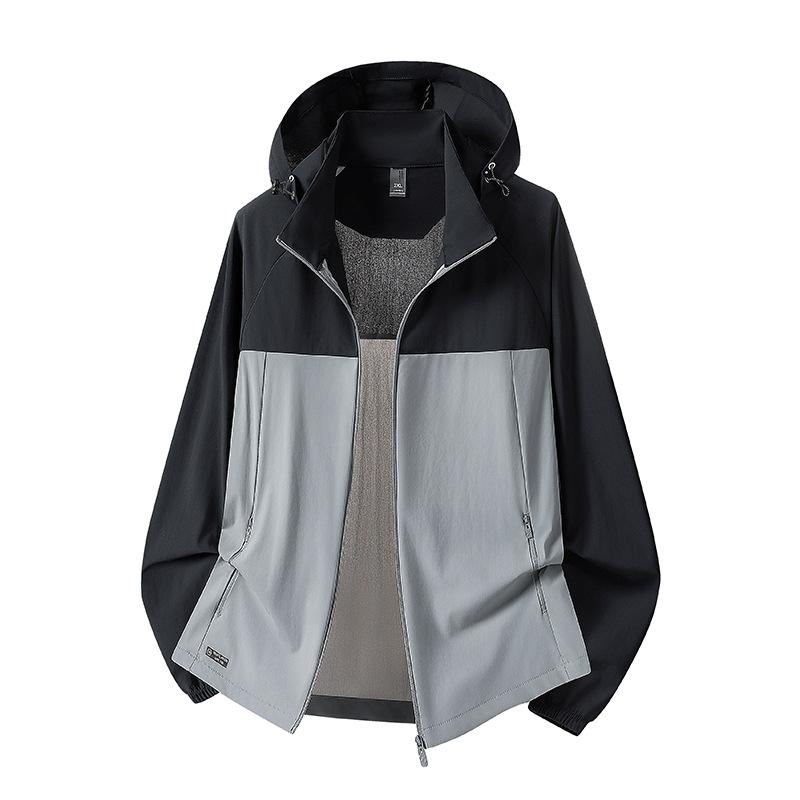 Ice silk sunscreen clothing for men and women, light and breathable in summer, ice-feeling outdoor UV-proof skin clothing jacket 1 formulated LOG