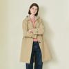 BCBG Quilted Hooded Trench Coat B4s1n701
