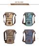 Men's Retro Outdoor Canvas Waist & Leg Bag - Versatile Crossbody and Shoulder Bag