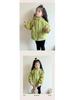 Girls' Quilted Fleece-Lined Winter Cotton Jacket - Trendy Children's Fashion Coat.