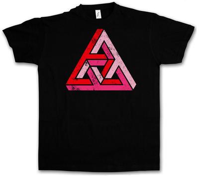 PENROSE LOGO SIGN I T-SHIRT - Großes Dreieck Knall TBBT Theorie Parkett NERD