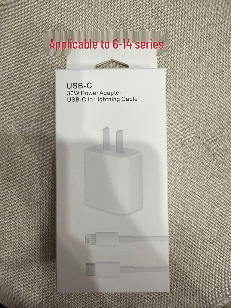 Compatible with Apple 15/16 Charger: PD30W Dual Type-C Braided Data Cable for Fast Charging