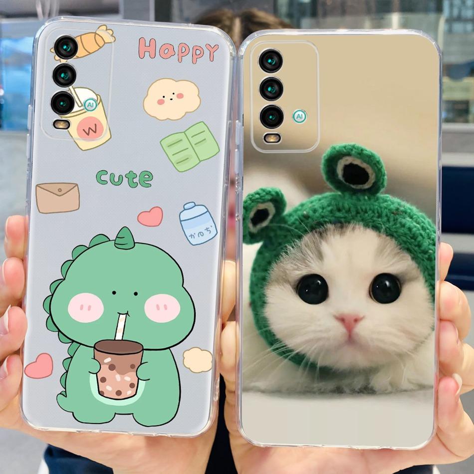 For Xiaomi Redmi 9T Case Fashion Painted Soft Silicone TPU Back Cover For Redmi 9T Redmi9T Phone Cases