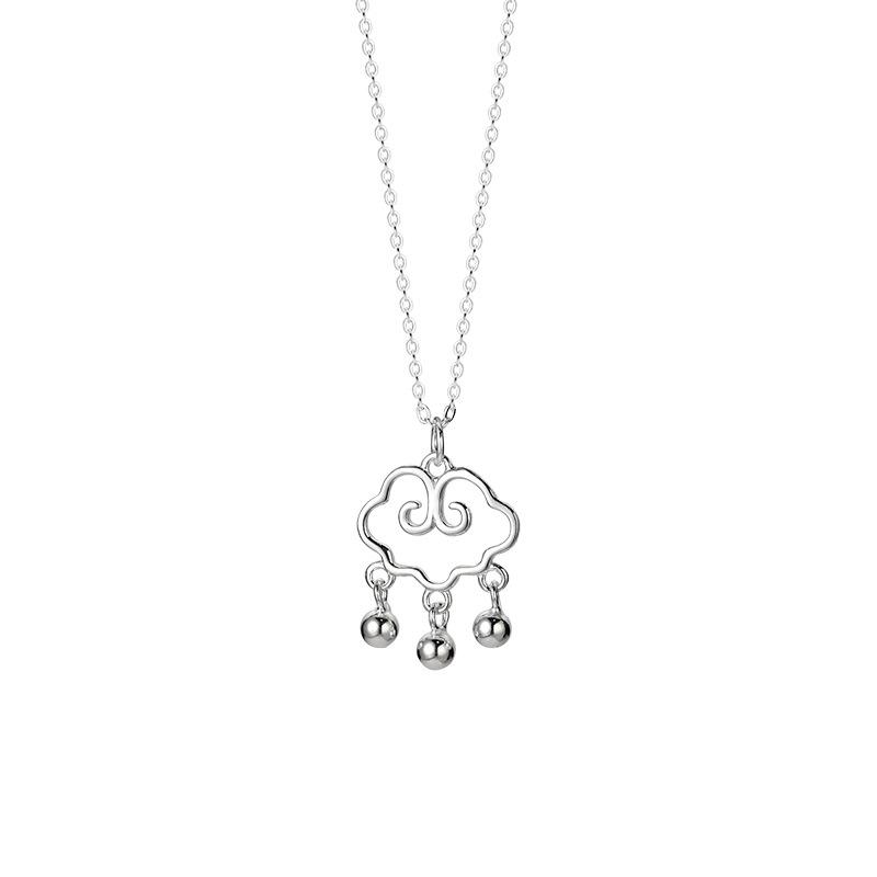 

Национальный ветер, благоприятные облака, круглые бусины, ожерелье с кисточками, легкая роскошь, продвинутый смысл, новая цепочка для воротника в китайском стиле