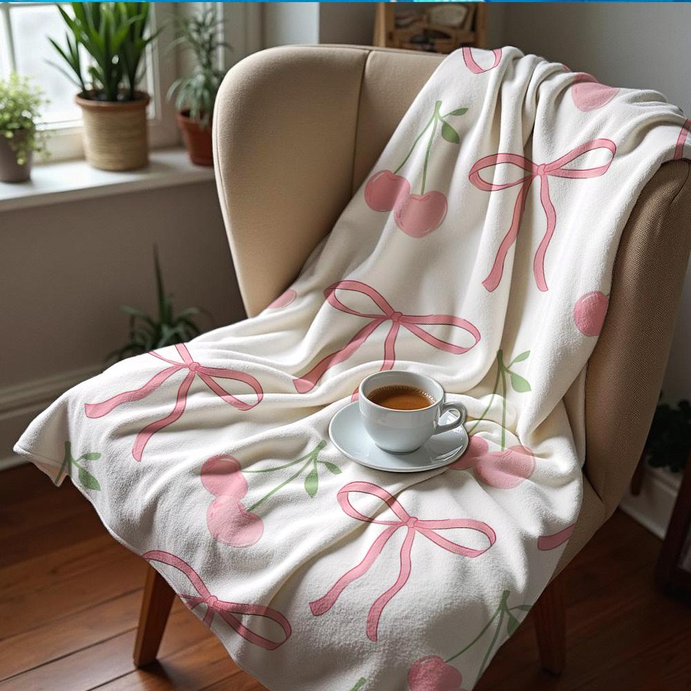 Weird Cat Octopus Cartoon Anime Print Flannel Blanket Soft Warm Throw for Kids Bedroom Sofa Christmas Office Car