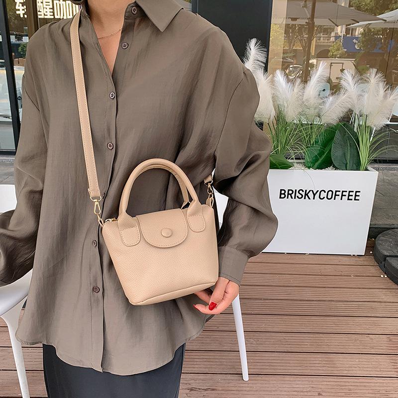 Fashion Casual Portable Small Bag Women's 2025 Summer New Casual Niche Simple Messenger Bag Simple Shoulder Bag