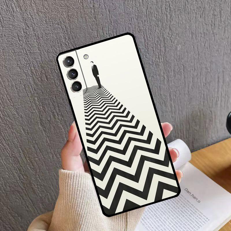 Twin Peaks Phone Case For Samsung Galaxy S25 Ultra S20 S21 S22 S23 S24 S9 S10 Plus S24 FE S25 FE Cover